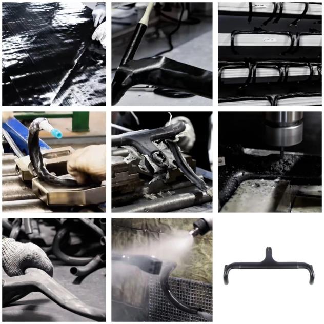 Production process of carbon fiber bicycle handlebars Production process of carbon fiber bicycle handlebars